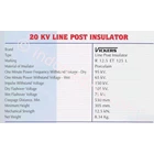 20 Kv Line Post Insulator Vickers 2